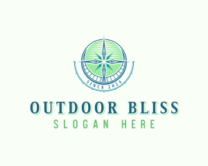 Outdoor Adventure Navigation logo design