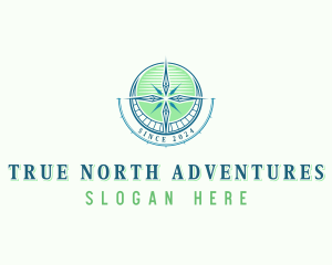 Outdoor Adventure Navigation logo design