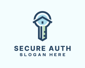 Key Home Security logo design