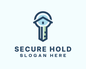 Key Home Security logo design