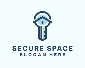 Key Home Security logo design