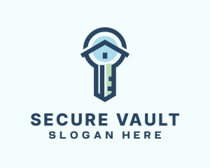 Key Home Security logo design