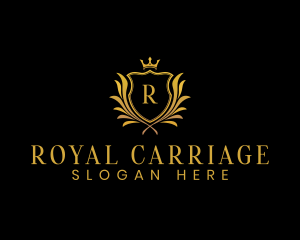 Royal Crown Crest logo design