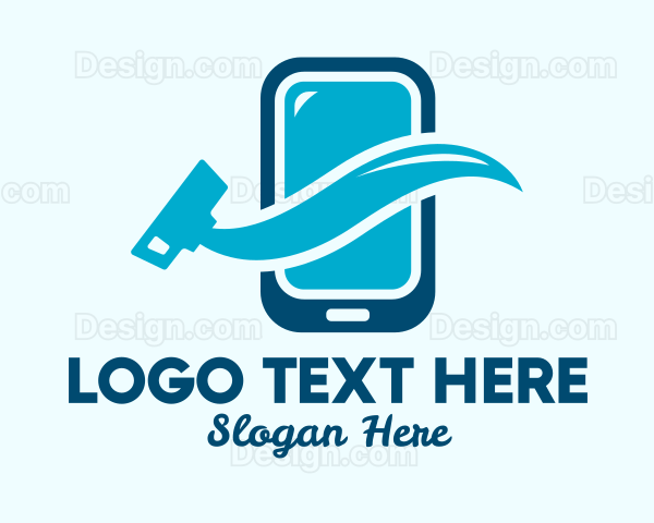 Mobile Phone Cleaner Logo