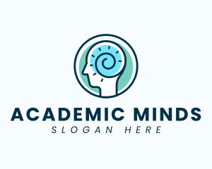 Human Mind Idea logo design