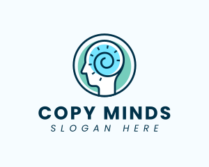 Human Mind Idea logo design