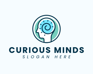 Human Mind Idea logo design