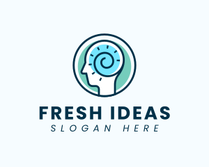 Human Mind Idea logo design