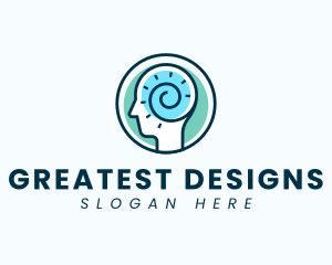 Human Mind Idea logo design