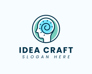 Human Mind Idea logo design