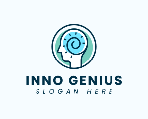 Human Mind Idea logo design