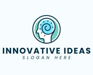 Human Mind Idea logo design