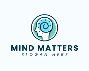 Human Mind Idea logo design