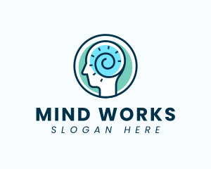 Human Mind Idea logo design