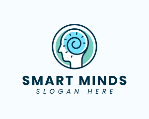 Human Mind Idea logo design