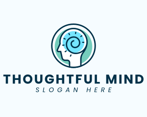 Human Mind Idea logo design