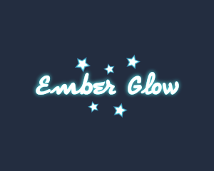 Glamorous Glowing logo design