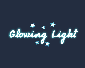 Glamorous Glowing logo design