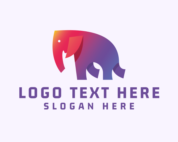 Elephant logo example 4