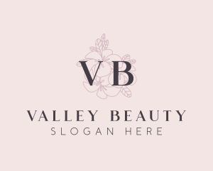 Hibiscus Flower Beauty logo design