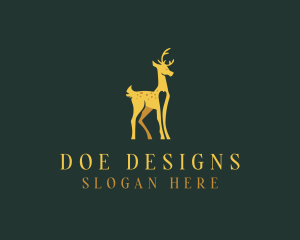 Deer Animal Wildlife logo