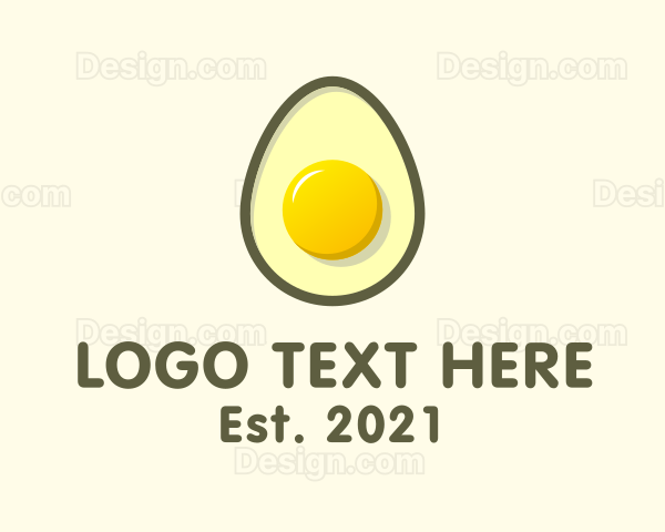 Sunny Side Up Egg Logo