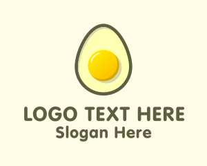 Sunny Side Up Egg Logo