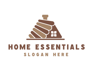 Residential Home Structure logo design