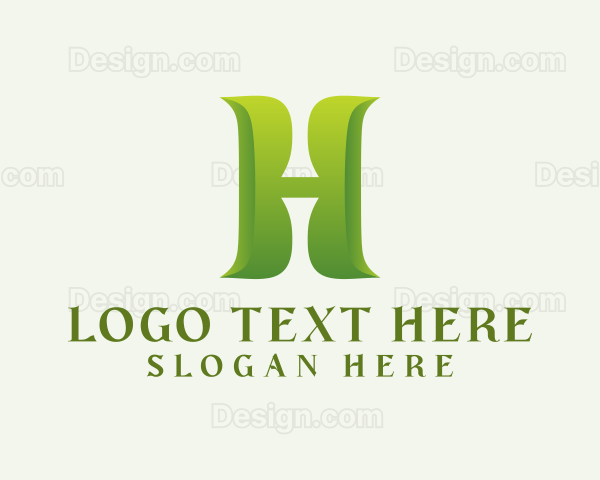 Eco Gardening Business Logo