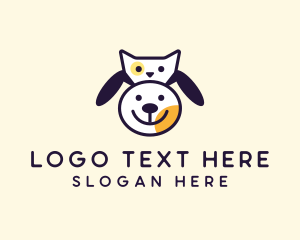 Dog Cat Pet Veterinary logo