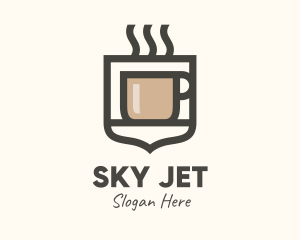 Hot Coffee Shield logo