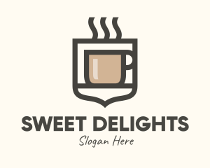 Hot Coffee Shield logo