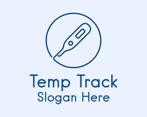 Clinic Health Thermometer logo