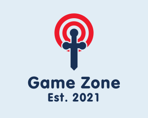 Dagger Target Game  logo
