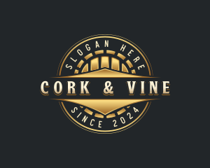 Wine Barrel Brewery logo design