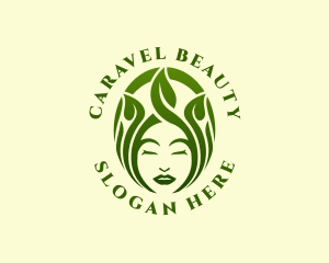 Eco Royal Beauty Queen logo design