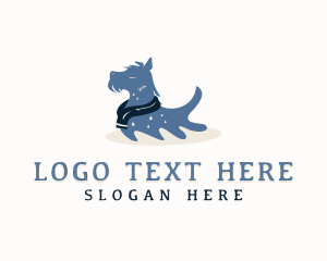 Terrier Dog Puppy logo