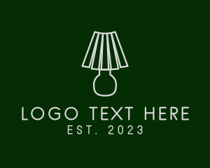 Lampshade Light Outline logo