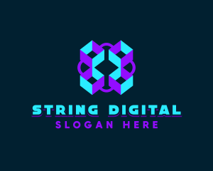 Digital Cube Technology logo design