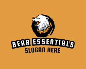 Polar Bear Gaming logo design