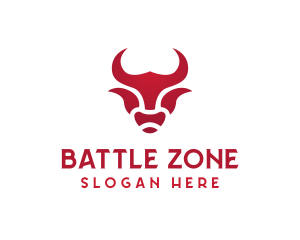 Bull Buffalo Bison  logo design