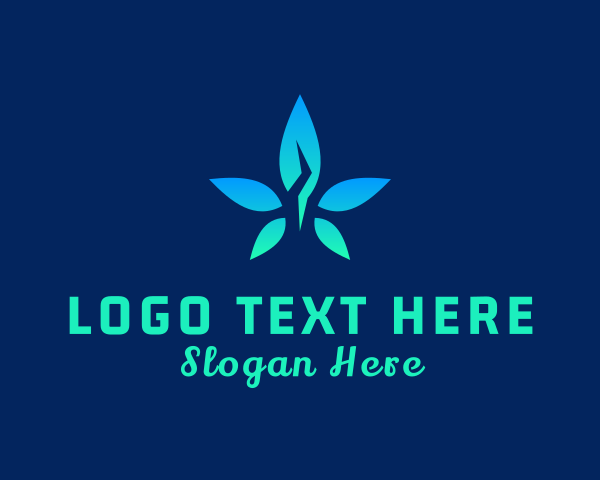 Marijuana Farm logo example 3