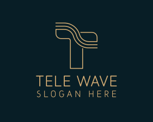 Wave Swoosh Legal Firm logo design