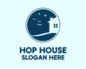 Night Sky House logo design