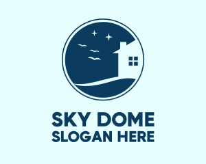 Night Sky House logo design