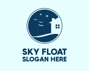 Night Sky House logo design