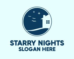 Night Sky House logo design