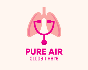 Pink Lungs Check Up logo