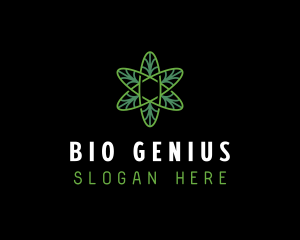 Organic Leaves Biotech logo design