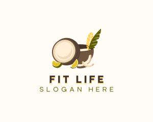 Organic Coconut Juice logo